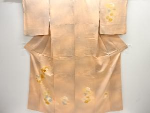 組紐に花模様刺繍訪問着